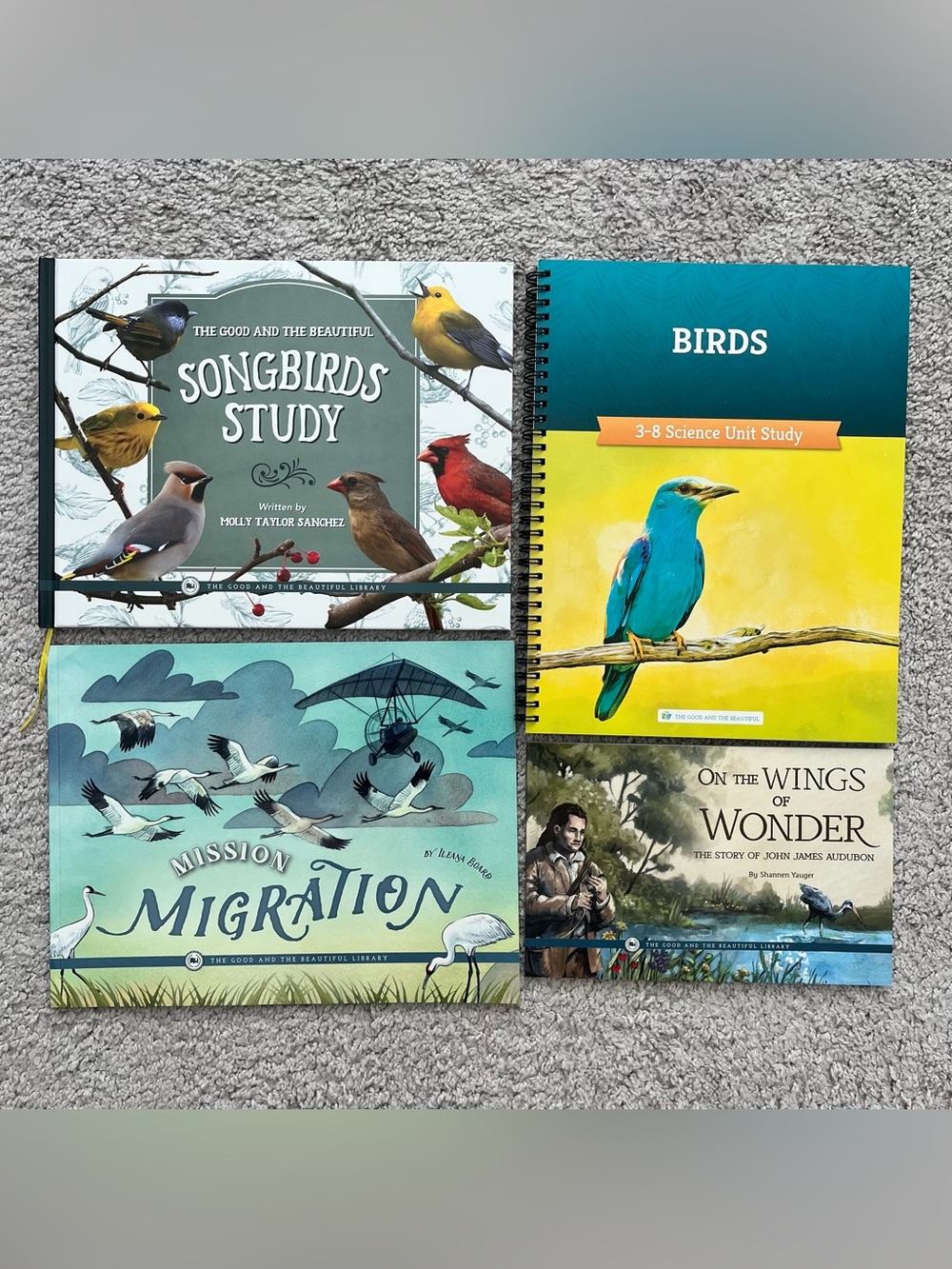The Good and The Beautiful Birds Unit Study Set